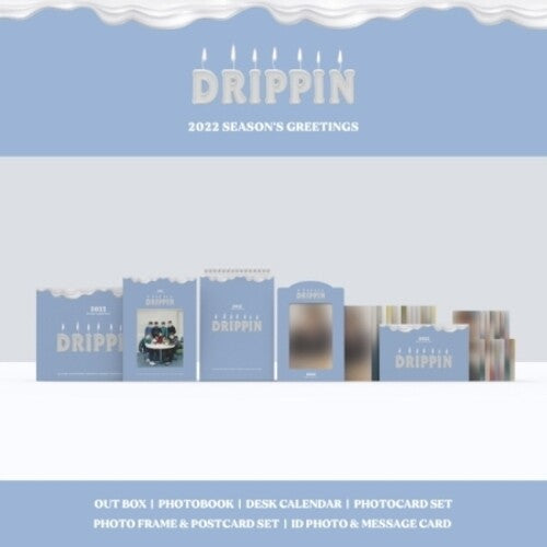 2022 Season's Greetings (incl. 68pg Photobook, 28pg Desk Calendar, 15pc Photocard Set, Photo Frame & 14pc Postcard Set + ID Photo & Message Card)