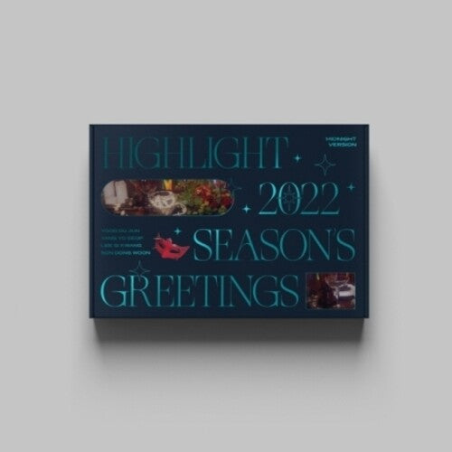 2022 Season's Greetings (Midnight Version) (incl. 26pg Desk Calendar, Planner & PVC Cover, Concept Photobook, Mini Calendar & Stand, Greeting Card, Making of DVD, Secret Message Card, Sticker Set, Selfie Photocard + Poster Calendar)