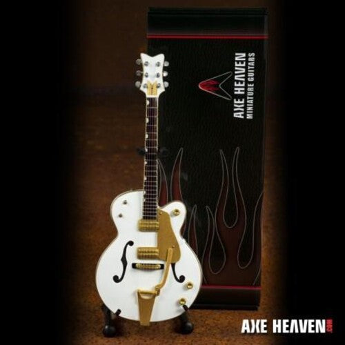 Brian Setzer Signature Gretsch White Falcon Hollow Body 10 Inch Miniature Guitar