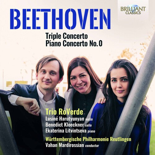 Beethoven/ Trio Roverde - Triple Concerto in C 56 & Piano Concerto in E-Flat
