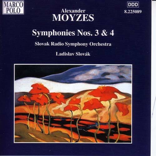 Moyzes/ Slovak/ Slovak Radio Symphony Orchestra - Sym 3/4