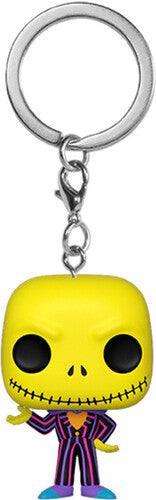 Funko POP! Keychain: The Nightmare Before Christmas - Blacklight - Jack