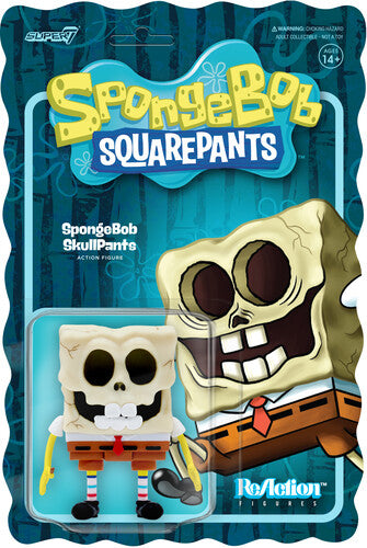 Super7 - SpongeBob SquarePants ReAction Wave 2 - SpongeBob SkullPants
