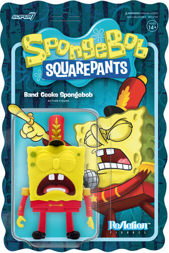 Super7 - SpongeBob SquarePants ReAction Wave 2 - Band Geeks SpongeBob