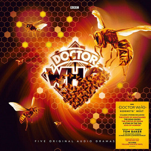 Doctor Who - Hornets' Nest [Limited Boxset Includes Signed Tom Baker Print & 10LP's on Black & Yellow 140-Gram Vinyl]