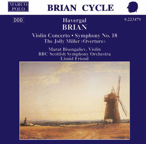 Havergal Brian / Bisengaliev - Con Vn/Sym 18/Jolly Miller Ovt