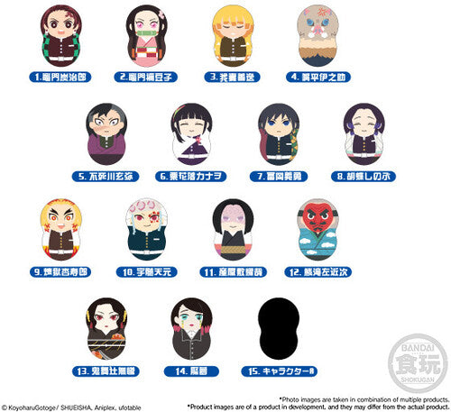 Shokugan - Demon Slayer - Bandai Shokugan Tippies (Box of 14)