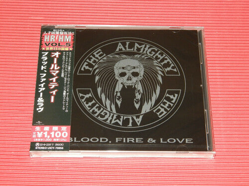 The Almighty - Blood Fire & Love (Japanese Pressing)