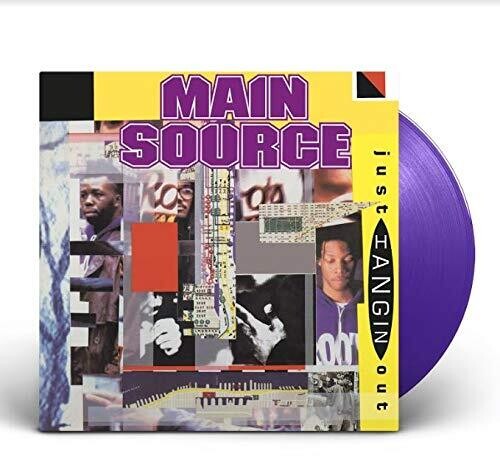 Main Source - Just Hangin' Out / Live At The Barbecue (Purple)