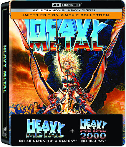 Heavy Metal 4K & Heavy Metal 2000 Blu-Ray Limited Edition (Steelbook)
