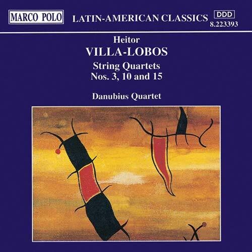 Villa-Lobos/ Danubius Quartet - QT STR 3/10/15