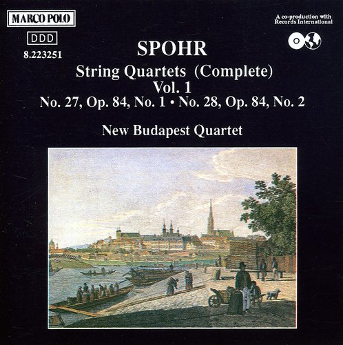 Spohr/ New Budapest Quartet - Vol. 1-STR Quartets