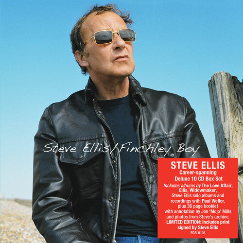 Steve Ellis - Finchley Boy [Limited 10CD Boxset With Autographed Print]