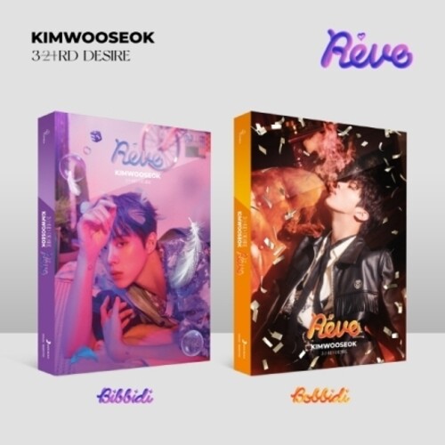 Kim Wooseok - 3rd Desire: Reve (incl. 92pg Photobook, Selfie Photocard, Poster, Sticker + Lenticular Card)