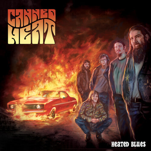 Canned Heat - Heated Blues (red & Yellow Splatter)