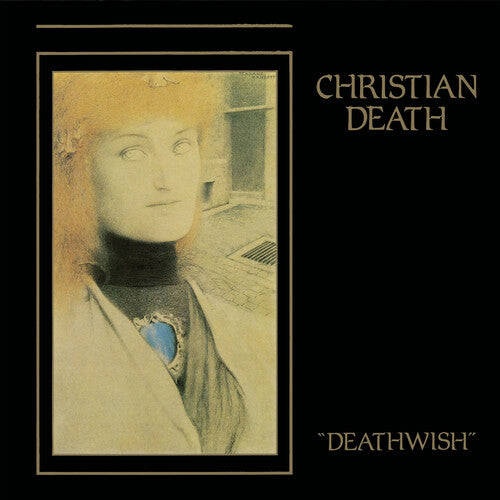 Christian Death - Deathwish (red & Gold Splatter)