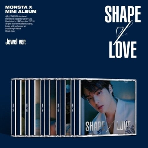 Monsta X - Shape Of Love - Jewel Version - incl. 16pg Photobook, Photocard + Mini-Poster