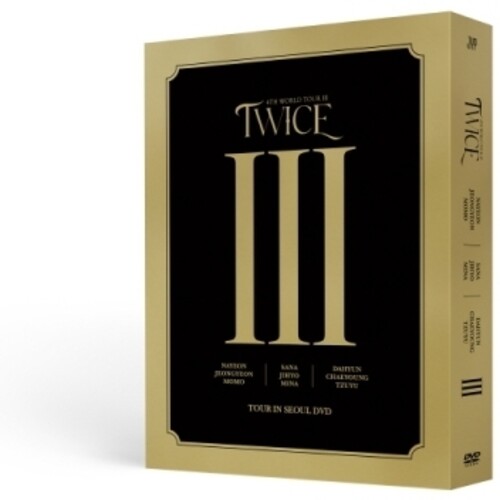 Twice 4th World Tour III in Seoul - incl. 144pg Photobook, 9pc Photocard Set, 3pc Polaroid Set + Mini Poster