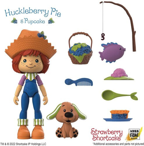 Boss Fight Studio - Strawberry Shortcake - Huckleberry Pie & Pupcake Action Figure