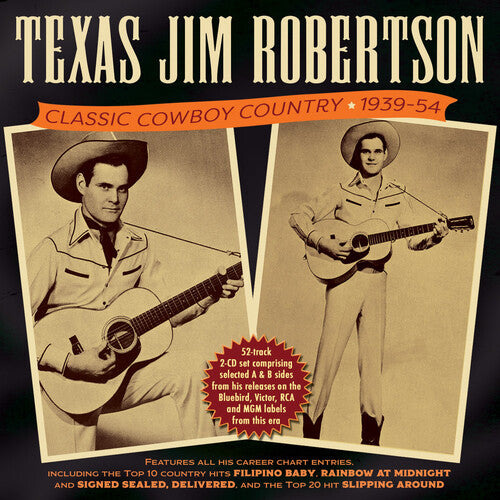 Texas Robertson Jim - Classic Cowboy Country 1939-54