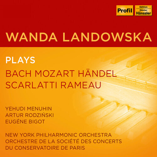 J.S. Bach / Menuhin/ New York Philharmonic Orch - Wanda Landowska Plays