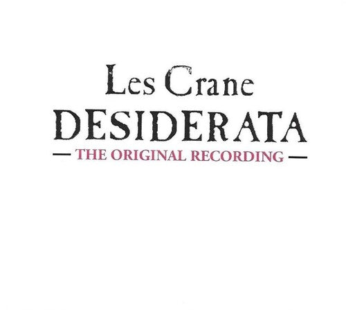 Les Crane - Desiderata