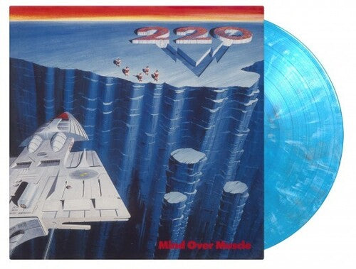 220 Volt - Mind Over Muscle - Limited 180-Gram Blue, White & Black Marble Colored Vinyl