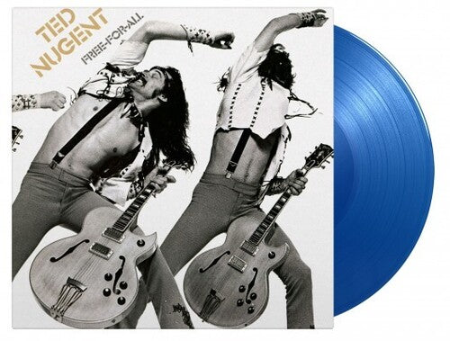 Ted Nugent - Free For All - Limited 180-Gram Translucent Blue Colored Vinyl