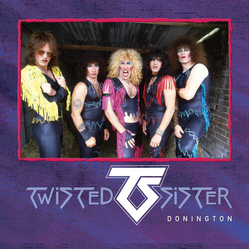 Twisted Sister - Donington - Purple Black & White Splatter
