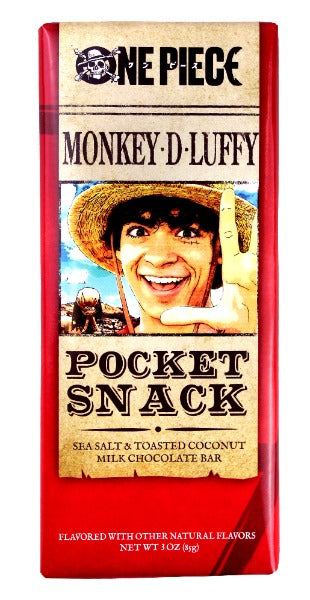 One Piece Luffy Pocket Snack Chocolate Bar