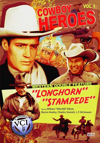 The Longhorn / Stampede (Cowboy Heroes Western Double Feature Volume 1)