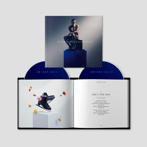 Robbie Williams - XXV - Deluxe Hardcover Book Package