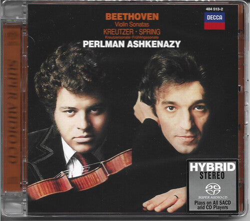 Beethoven/ Itzhak Perlman / Vladimir Ashkenazy - Beethoven: Violin Sonatas Nos.5 & 9 - Hybrid-SACD