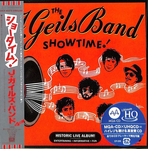 J Geils Band - Showtime! - MQA x UHQCD - Paper Sleeve