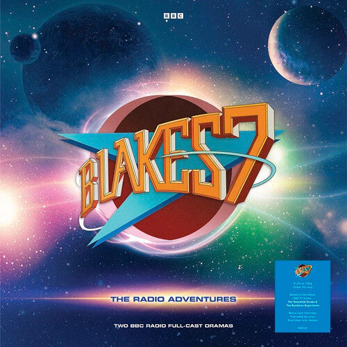 Blakes 7 - Radio Adventures - 3LP's Pressed on 140-Gram Red, Blue & Orange Colored Vinyl