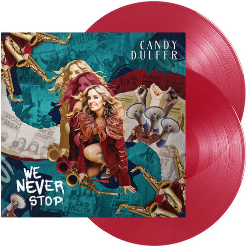 Candy Dulfer - We Never Stop - 2LP Red Vinyl w/ Bonus Track