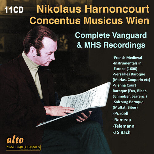 Nikolaus Harnoncourt - Concentus Musicus Wien, Complete Vanguard & MHS Recordings