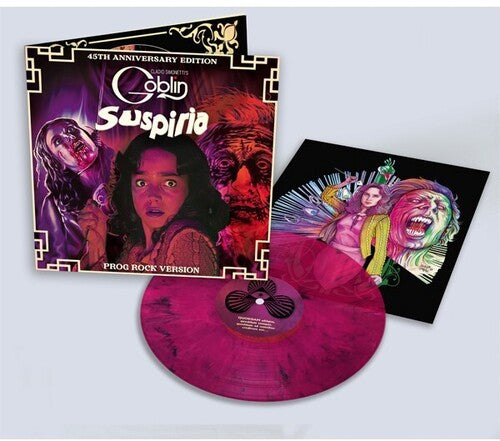 Claudio Simonetti / Goblin - Suspiria: 45th Anniversary (Original Soundtrack) - Limited Magenta Marble Colored Vinyl with Insert