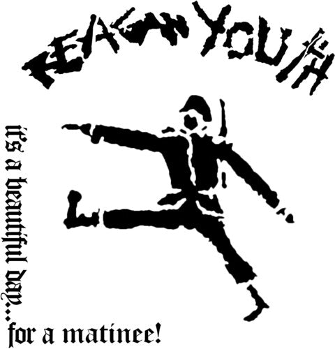 Reagan Youth - IT'S A BEAUTIFUL DAY...FOR A MATINEE! - BLACK AND WHITE SPLIT COLOR