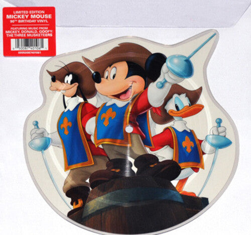 Mickey Mouse 90: The Three Musketeers - All For One & One For All - 10-Inch Picture Disc