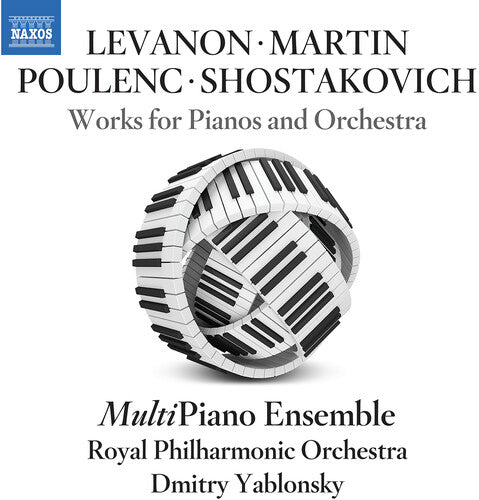 Levanon/ Martin/ Poulenc - Works for Pianos & Orchestra