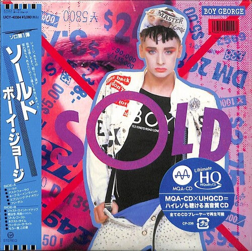 Boy George - Sold - UHQCD-MQA-CD / Paper Sleeve