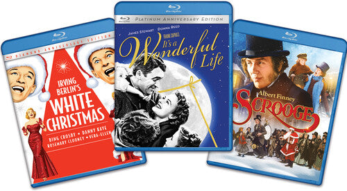 It's a Wonderful Life / White Christmas / Scrooge (Holiday 3-pack Bundle)