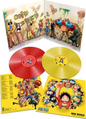 One Piece New World/ O.S.T. - One Piece New World - Limited Edition Red + Yellow Vinyl