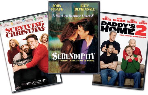 Serendipity/Surviving Christmas/Daddy's Home 2 - Holiday 3 pack Bundle