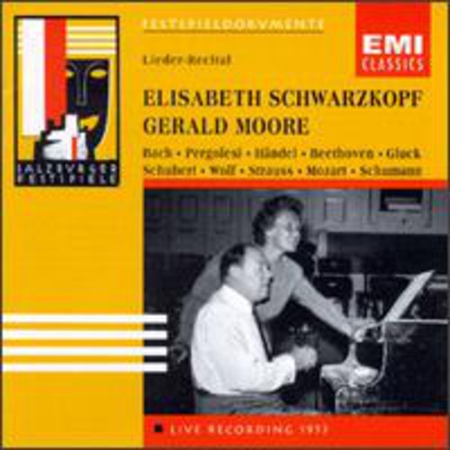 Schwarzkopf/ Moore/ Bach/ Pergolesi/ Handel - Lieder Recital