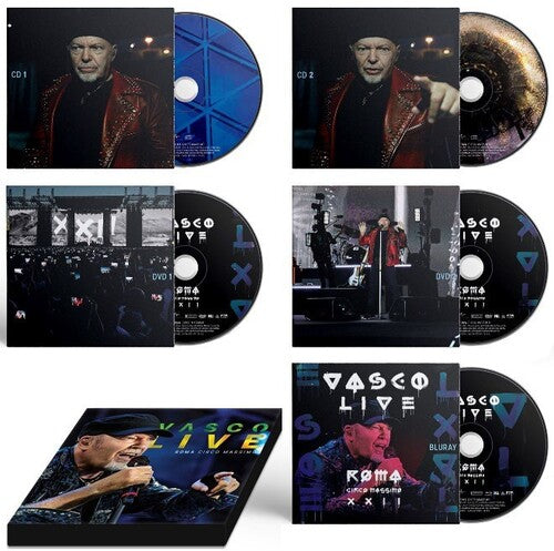 Vasco Rossi - Vasco Live Roma Circo Massimo - 2CD+2DVD+Bluray