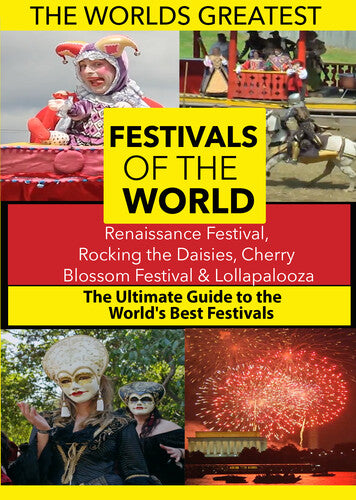 The World's Best Festivals: Renaissance Festival, Rocking the Daisies, Cherry Blossom Festival & Lollapalooza