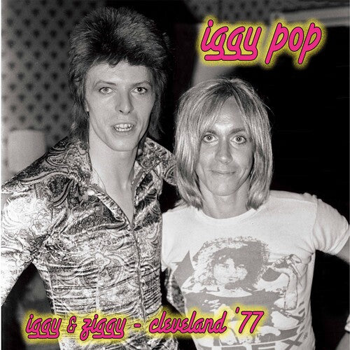 Iggy Pop - Iggy & Ziggy - Cleveland '77 - Silver/pink Splatter