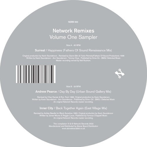 Network Remixes: Vol. 1 Sampler/ Various - Network Remixes: Volume One Sampler (Various Artists)